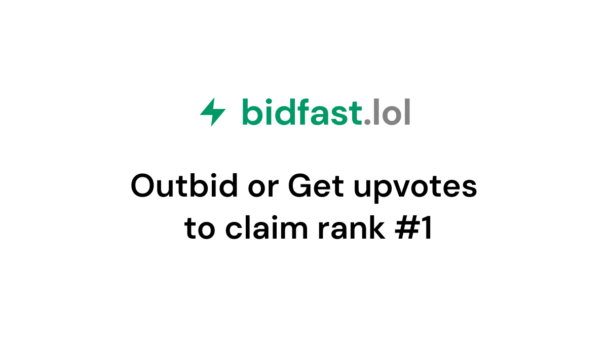 bidfast.lol Open Graph preview
